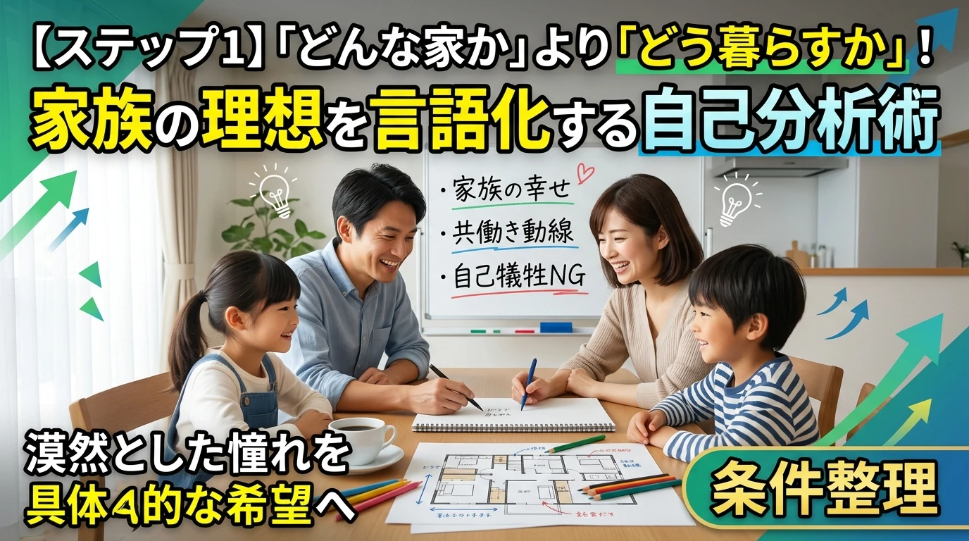 失敗しないマイホーム購入!最初にやるべき「条件整理」の3ステップ 1 2