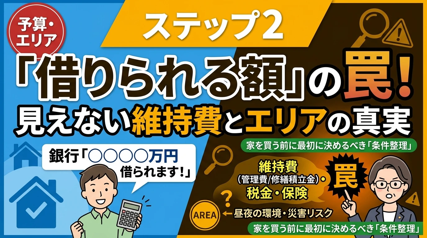 失敗しないマイホーム購入!最初にやるべき「条件整理」の3ステップ 1 3